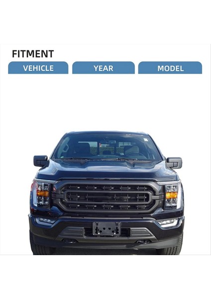Ford F150 Için Ön Plaka Çerçevesi (Raptor Hariç) 2 7l 3 0l 3 5l V6 Motorları 2021-2023 ML3Z17A385BB (Yurt Dışından) modelleri