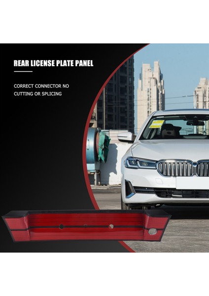 Araç Arka Plaka Paneli Braket Çerçevesi Arka Numara Çerçevesi Için Bmw 5 Serisi E34 M5 525I (Yurt Dışından) fırsatları