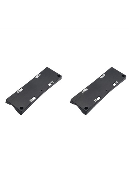 2x Araç Ön Tampon Plaka Çerçevesi Mercedes-Benz W253 Glc GLC200 GLC260 GLC300 2016-2018 2538803300 (Yurt Dışından)