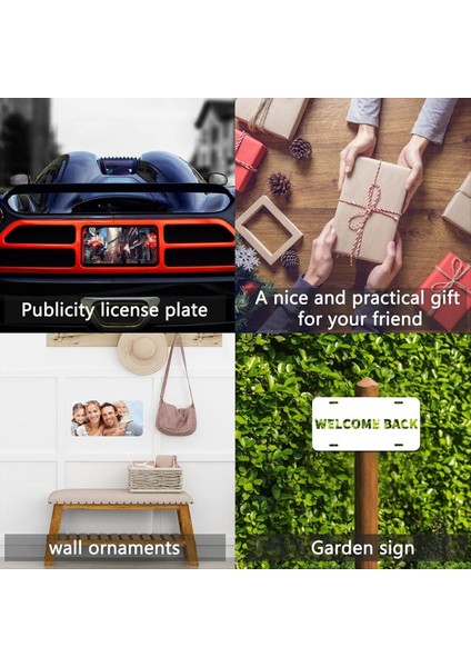 10 Paket Süblimasyon Plakası Boşlukları Kalınlık 0 65MM Isı Termal Transfer Sayfası Diy Resim Süblimasyon Boş (Yurt Dışından) modelleri