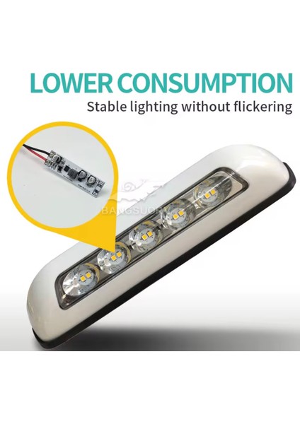 12/24V IP67 Su Geçirmez Karavan Beyaz/siyah Dış Aydınlatma fiyatları