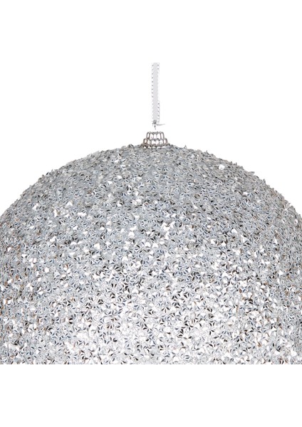 Yılbaşı Topu, Gümüş - 20 cm fiyatları