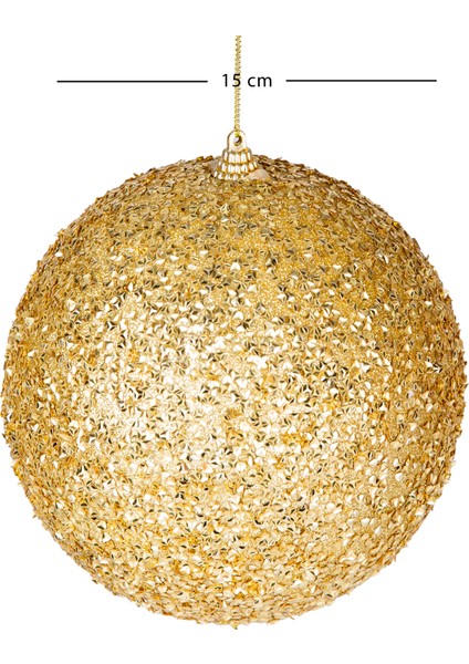 Yılbaşı Topu, Gold - 15 cm modelleri