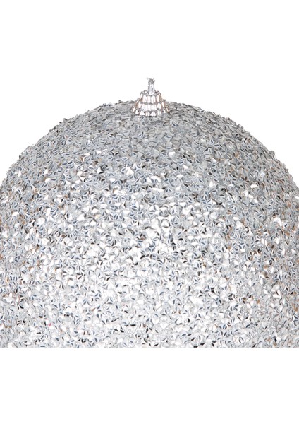 Yılbaşı Topu, Gümüş - 15 cm fiyatları