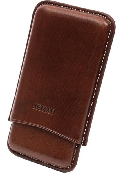 5 Puro Kapasiteli 26 Ring Deri Puro/cigarillo Kılıfı Kahve modelleri