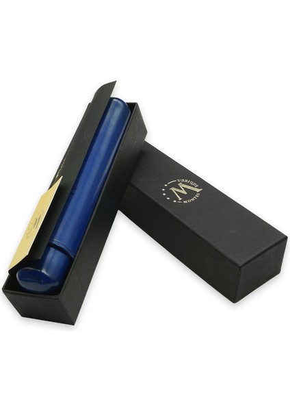 Gerçek Deri El Yapımı Puro Kılıfı Tekli (52 Ring) Monaco