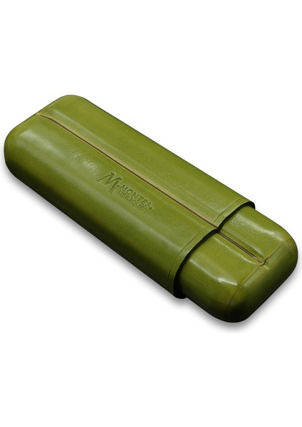 Gerçek Deri El Yapımı Puro Kılıfı Ikili (52 Ring) Grass indirimleri