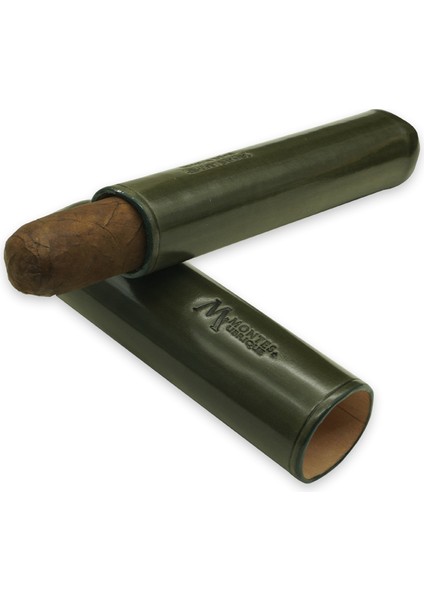 Gerçek Deri El Yapımı Puro Kılıfı Tekli (52 Ring) Jaen indirimleri