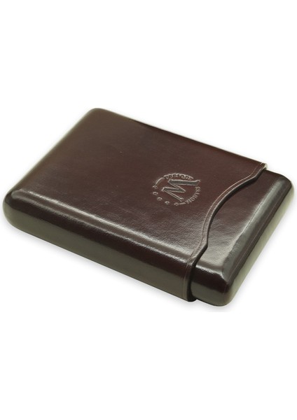 Gerçek Deri El Yapımı Puro Kılıfı Dörtlü (55 Ring) Viena indirimleri