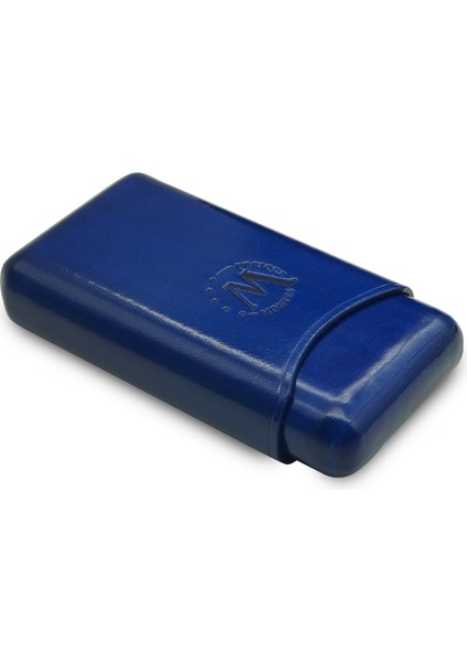 Gerçek Deri El Yapımı Puro Kılıfı Üçlü (52 Ring) Monaco indirimleri