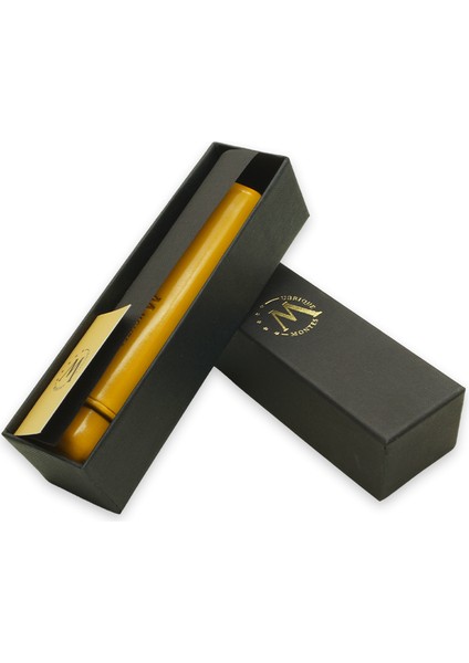 Gerçek Deri El Yapımı Puro Kılıfı Tekli (52 Ring) Bali