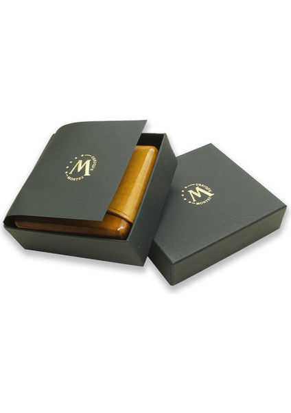 Gerçek Deri El Yapımı Cigarillo Puro Kılıfı 11 Kapasite Munich