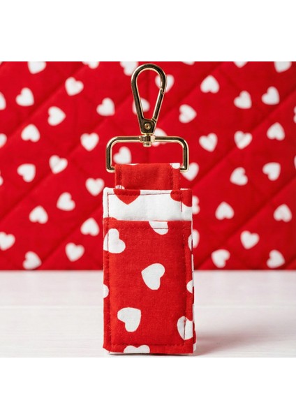 Premium Korumalı Ruj Taşıma Kılıfı - Elyaf Dolgulu & Asılabilir fiyatları