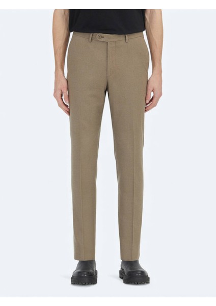 Vizon Düz Dokuma Fitted Fit Klasik Pantolon fiyatları
