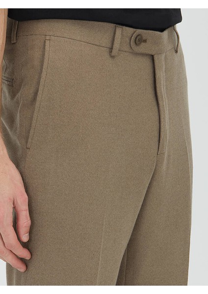 Vizon Düz Dokuma Fitted Fit Klasik Pantolon modelleri