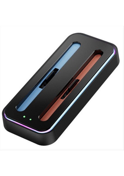 Nintendo Switch Için Şarj Dock&#39 U 2 Joycons Dock Şarj Cihazı LED Göstergeli Stand Istasyonu USB Tip-C Anahtar Için Şarj (Yurt Dışından)