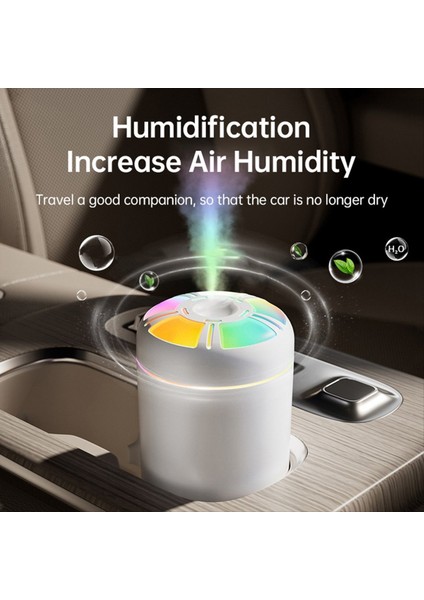 Mini Hava Nemlendirici USB 180 ml Aroma Yayıcı Uçucu Yağ Arıtma Aromaterapi Renk Işıkları Araba Ev Yatak Odası Için Siyah (Yurt Dışından) fırsatları