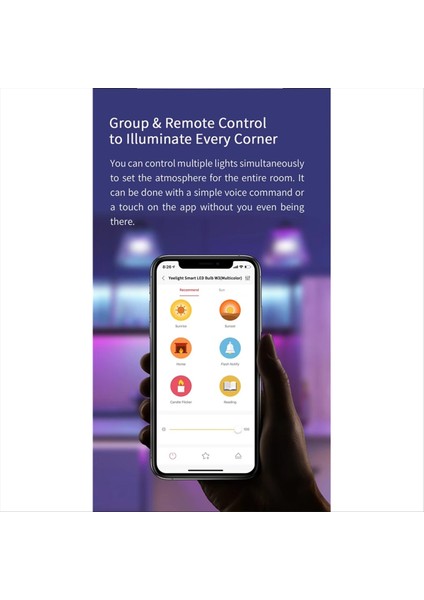 Akıllı LED Ampul W3 E27 Çok Molor Ortam Işık Wifi Ses Kontrolü Mi Home Için 1700K-6500K Alexa Google Smarthings (Yurt Dışından) indirimleri
