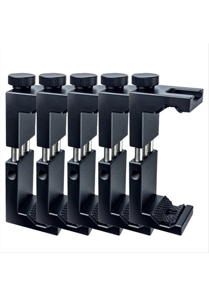 Evrensel Telefon Tutucu Clamp Akıllı Telefon Klip Tutucu Montaj Braketi, Soğuk Ayakkabı Montajlı Telefon Tripod Adaptörü (Yurt Dışından)