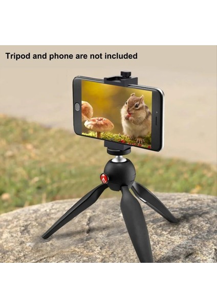Evrensel Telefon Tutucu Clamp Akıllı Telefon Klip Tutucu Montaj Braketi, Soğuk Ayakkabı Montajlı Telefon Tripod Adaptörü (Yurt Dışından) fırsatları
