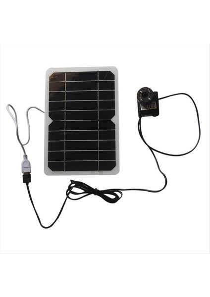 Güneş Fıskiye Pompası 5 V 5 W Su Havuzu Çeşmesi Kuş Banyosu Bahçe ve Veranda Için USB Açık Bahçe Çeşmesi (Yurt Dışından)