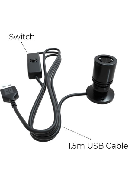 LED USB Spot 3 W DC5V Takı Dolabı Vitrin Sayaç Lambası Yüzeylere Monte Tavan Mini Spot Işık USB Fişi (Yurt Dışından) modelleri