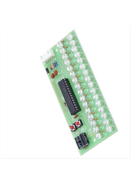Ayarlanabilir Ekran Deseni LED Vu Metre Seviye Gösterge Amplifikatör Ses 16 Çift Kanallı Lamba Işık Yeşil Dc 8V - 12V (Yurt Dışından) fiyatları