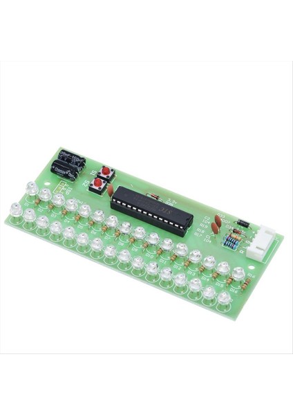 Ayarlanabilir Ekran Deseni LED Vu Metre Seviye Gösterge Amplifikatör Ses 16 Çift Kanallı Lamba Işık Yeşil Dc 8V - 12V (Yurt Dışından) fırsatları