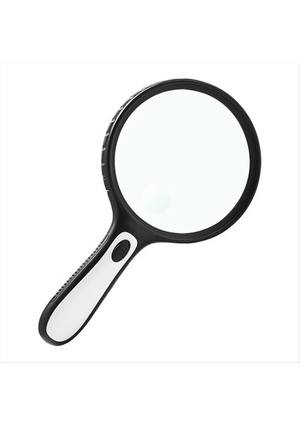 El Tipi LED Büyüteç 3-30X/60X Okuma Yaşlıları ve El Sanatları Için Büyük Işıklı Büyüteç (Yurt Dışından)