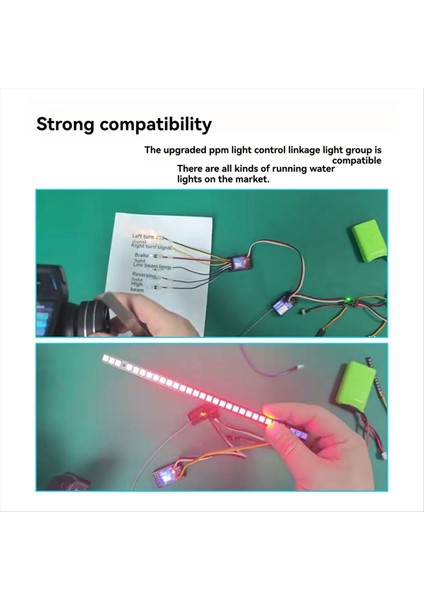 Ppm 2 Kanallar 4.8-6V Dc P6FP/P10F/P10FG Verici Rc Otomobil Kamyon Tank Teknesi Için Gyro Alıcı Işık Kontrolü (Yurt Dışından) fiyatları