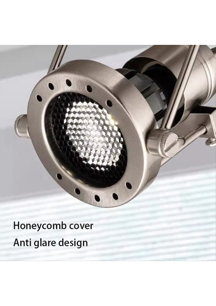 LED Spot Monteli Spot Işık Ortaçağ Endüstriyel Tarzı Tavan Lambası Ayarlanabilir Açı Boyama Aydınlatma (Yurt Dışından) fırsatları