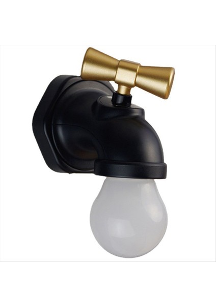 Musluk Duvar Işığı Dış Aydınlatma USB Şarj Duvar Işığı Iç ve Dış Mekan Kullanımı Için Su Geçirmez LED Duvar Işığı (Yurt Dışından)