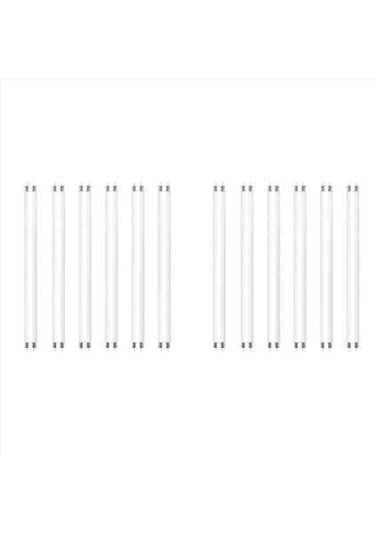 12 Paket Fsl Bl T8 F10W Bug Zapper Yedek Ampul 20W Bug Zapper 13 Inç 10 Watt Ampul Spectek Liba Için (Yurt Dışından)