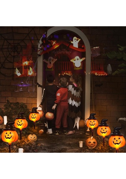 6 Paket Güneş Enerjili Jack O Lamba Yazı Dize Işıkları - Turuncu Cadılar Bayramı Trail Dekorasyonları Açık Cadılar Bayramı Yard Ekran (Yurt Dışından) indirimleri