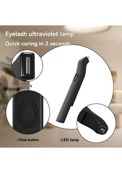 Taşınabilir Kirpik Cımbız LED Işık Uzatma Işık Lambası Uv Kirpik Uzatma Tutkal Işık Cımbız Kirpik Ab Tak (Yurt Dışından) fırsatları