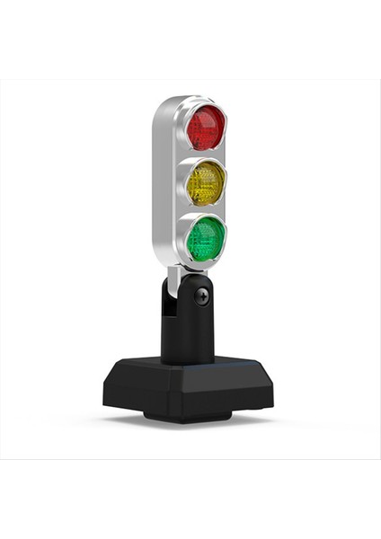 Kırmızı Yeşil Motosiklet Sinyal Işığı Mini Sevimli Motosiklet Gidon Montaj Trafik Işığı Lambası Bisiklet Sürme Aracı Aksesuarları (Yurt Dışından)