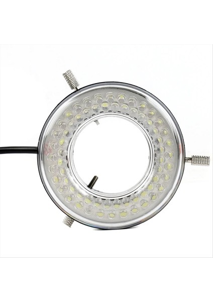 64 LED Halka Işık Lambası Stereo Mikroskop Video Kamera Işık Kaynağı Dört Bölgeli Dört Tekerlekten Çekiş Halka Işık Abd Plug (Yurt Dışından) fiyatları