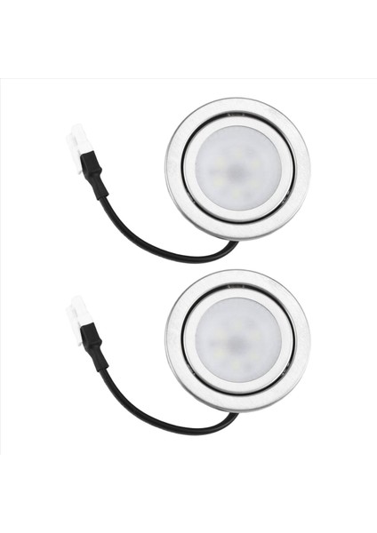 4 Adet Paslanmaz Çelik Davlumbaz LED Ampuller Dc 12 V Mutfak Parçaları Için Yedek Gümüş (Yurt Dışından) fiyatları