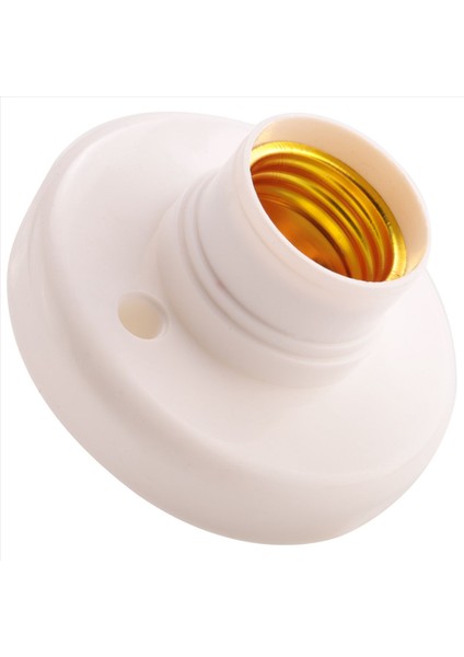 8x E27 Yuvarlak Plastik Taban Vidalı Ampul Lamba Soket Tutucu Beyaz (Yurt Dışından) modelleri