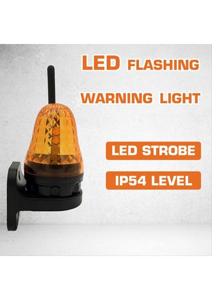 2pcs LED Uyarı Beacon Işığı AC12-265V Otomatik Kapılar Için Evrensel Alarm Sinyal Lambası Garaj Kapısı Haddeleme Deklanşı (Yurt Dışından) fiyatları