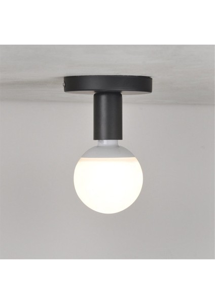 E27 Lamba Tutucu Minimalist Koridor Işık Retro Endüstriyel Tavan Lambası Tabanı Dolap Yatak Odası Işık Aydınlatma Armatürleri (Yurt Dışından) fiyatları