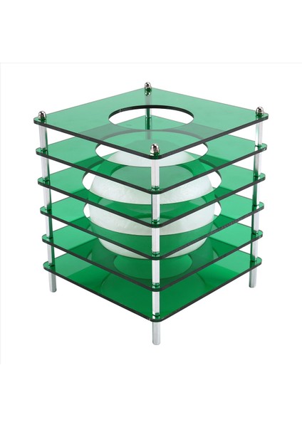 LED Aydınlatma Çok Katmanlı Akrilik Lamba Dıy Akrilik Ay Lambası Yatak Odası Oturma Odaları Ofisler Için USB Şarj Lambası (Yurt Dışından) fiyatları