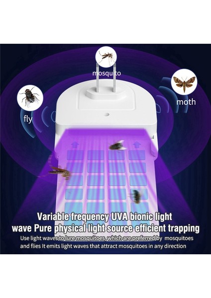 2x Sivrisinek Tuzakları Ev Kapalı Plug-In Sinek Böcek Tuzağı Olmayan Zapper Tuzakları Meyve Sineği Uçan Böcek Abd Plug (Yurt Dışından) modelleri