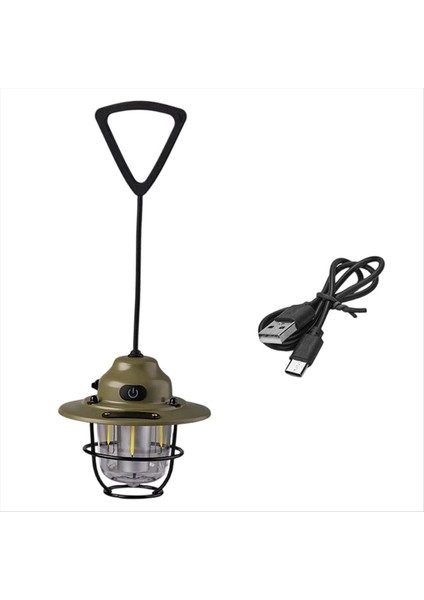 Mini LED Kamp Lambası Acil Durum Işık Su Geçirmez Retro Atmosfer Avizesi Balıkçılık Yürüyüşü Için Adımsız Püskürtme (Yurt Dışından)