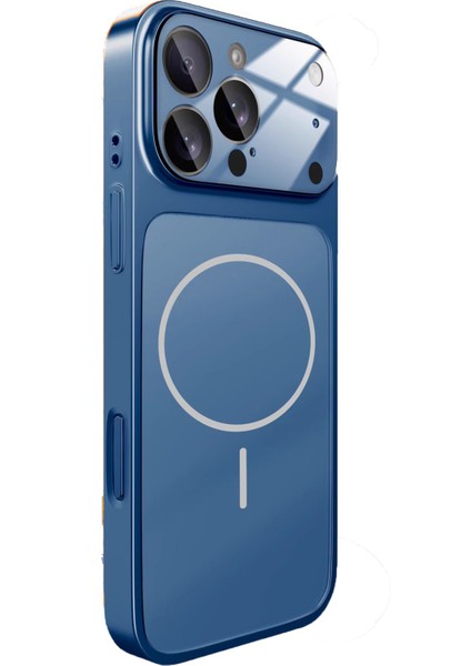 iPhone 11 Uyumlu 17 Pro Max Görünümlü Çevirici Kamera Koruma Magsafe Şarj Telefon Kılıfı Kapak