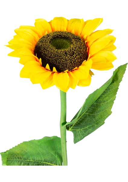 Yapay Ayçiçeği, Dal, Sarı-Yeşil - 30X95 cm fiyatları