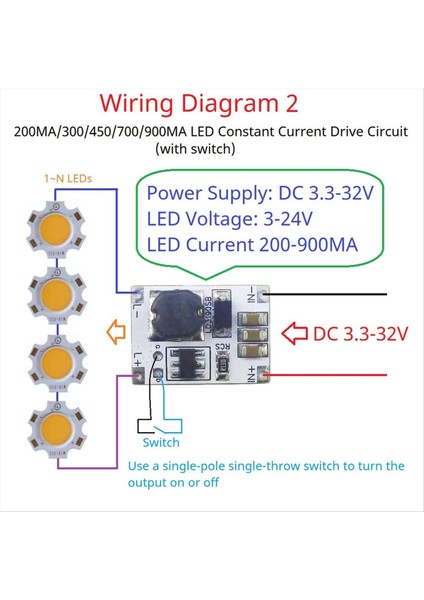 Dc 3 3-32 V LED Dimmer Adım Aşağı Sabit Akım LED Sürücü Modülü LED Şerit Işıklar Yatak Odası Işaretleri Neon 450MA (Yurt Dışından) fiyatları