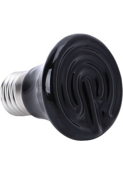 2x Sıcak 75 W E27 Pet Isıtma Lambası Siyah Kızılötesi Seramik Verici Isı Ampul Pet Brooder Sürüngen Lamba 220-230 V (Yurt Dışından) fiyatları