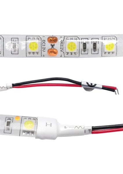 30 Adet 10 cm Su Geçirmez Beyaz 5050 LED Şerit Işıklar Dc 12 V Karavan Tekne Araba (Yurt Dışından) fırsatları