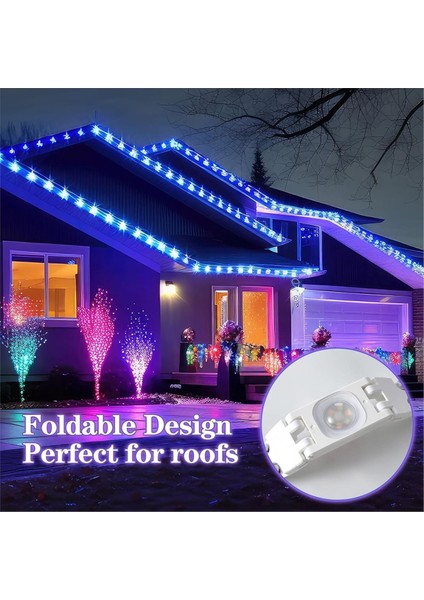 Govee H706 Için 12&#39 Li Paket Gable Işık Klipsi Govee Pro Kalıcı Dış Mekan Işıkları Için Vidalı (Yurt Dışından) indirimleri